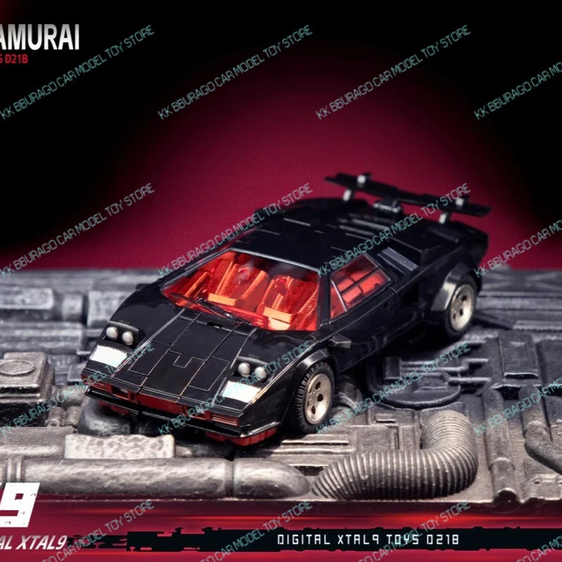 DX9 TOY Transforation D21B Action Figures Dark Samurai MP Scale G1 Model Figurines Robot Car Toys Children Boy Gift Collection