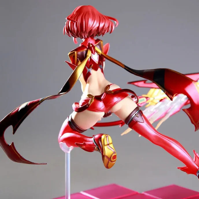 Hot Xenoblade Chronicles 2 Figure Pyra Action Figures Mythra Figurine Pvc Gk Statue Model Doll Collect Decor Toys Birthday Gift