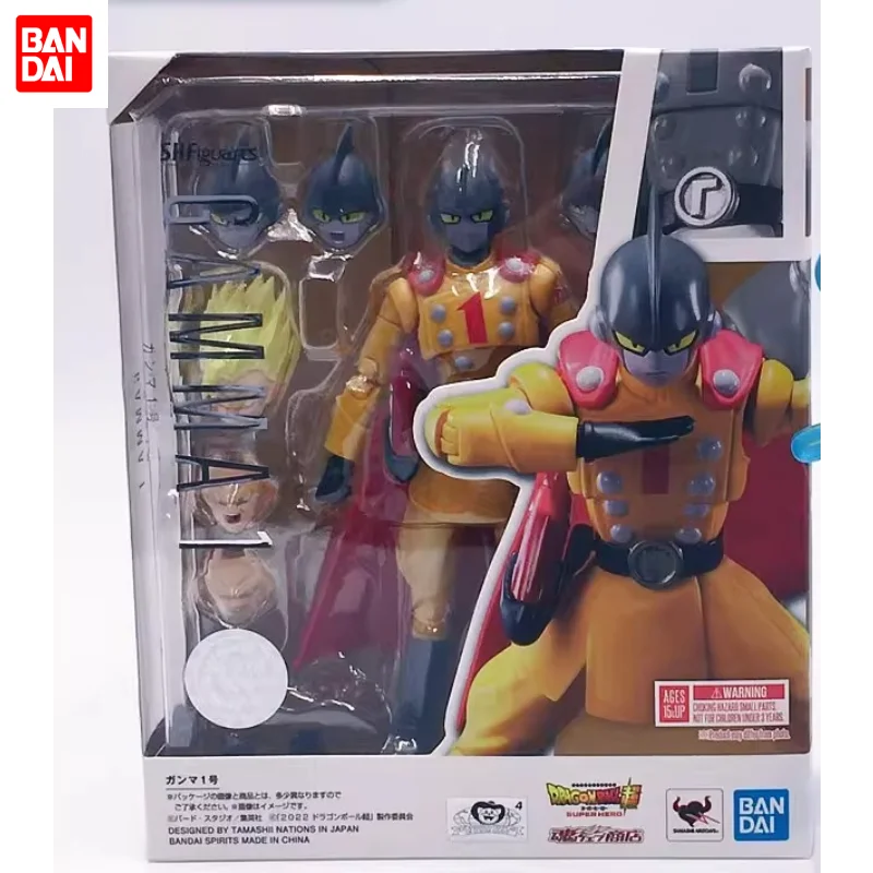 Bandai Dragon Ball S.H.Figuarts Gamma 1 Android Movie Version Action Figure Toy Collectible Gift in Stock
