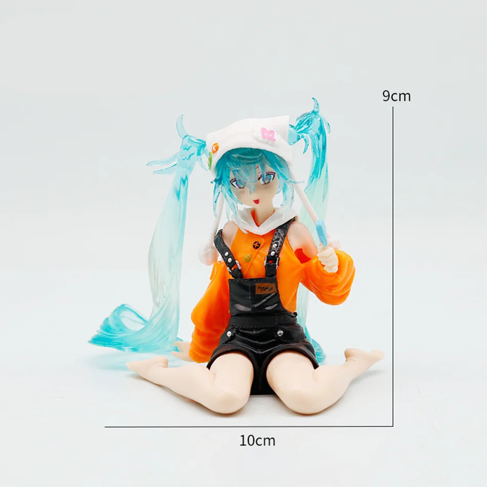New Hatsune Miku Lollipop Series Figure Anime Peripheral Collectible Models Decorative Decorations Children Kawaii Gift