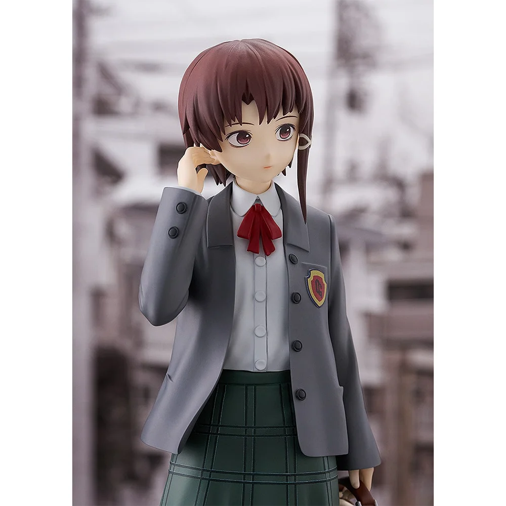 IN Stock Original Genuine GSC POP UP PARADE Serial Experiments Lain Iwakura Lain L size Action Figure Model Collectible Toy 23cm