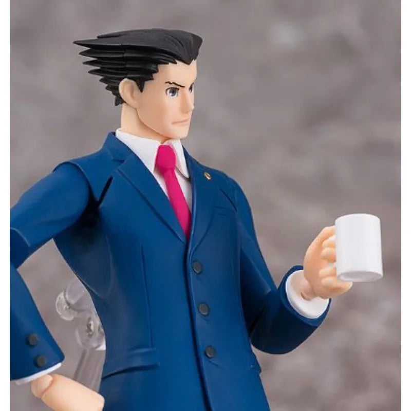 Max Factory Genuine Figma SP-84 Phoenix Wright: Ace Attorney Phoenix Wright  Articulated Model Figure, Sturdy & Good-looking Toy