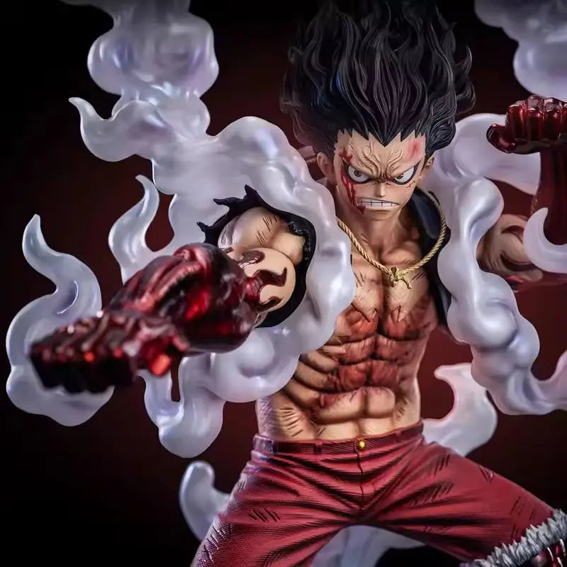 30cm One Piece Jt Figure Studio Snake Man Luffy Action Figure Anime Pvc Model Toy Collectible Figurine For Kids Anime Fans Gift