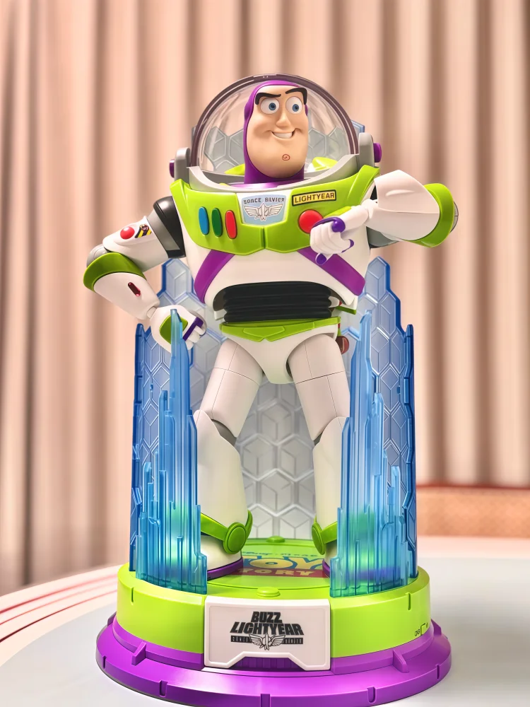 Disney Toy Story Buzz Lightyear Assembly Toy 17joints Movable 30cm Trendy Desktop Decoration Collectible Model Gift For Children