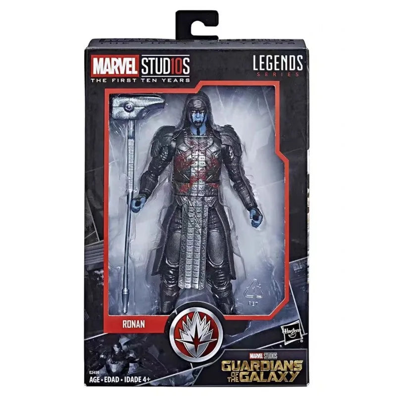 Original Hasbro Marvel Legends Series THE FIRST TEN YEARS ULTRON/RONAN Anime Figure Toy Collection Model