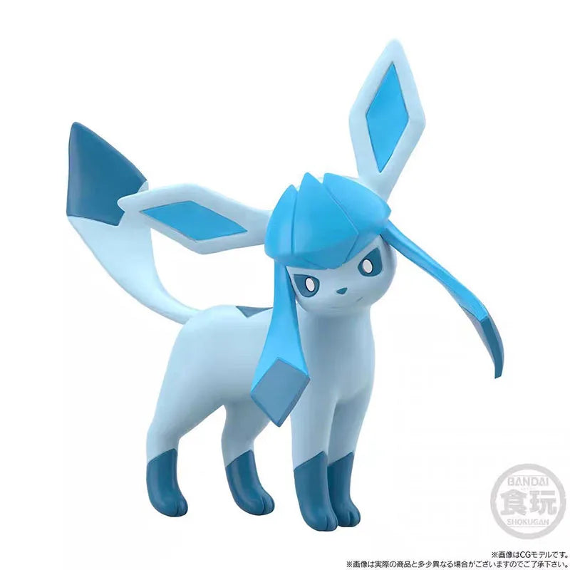 Bandai Figure Pokemon Anime Figures Candy Toys Scale World Kai Glacia Action Figure Collection Model Toys For Boys Gift
