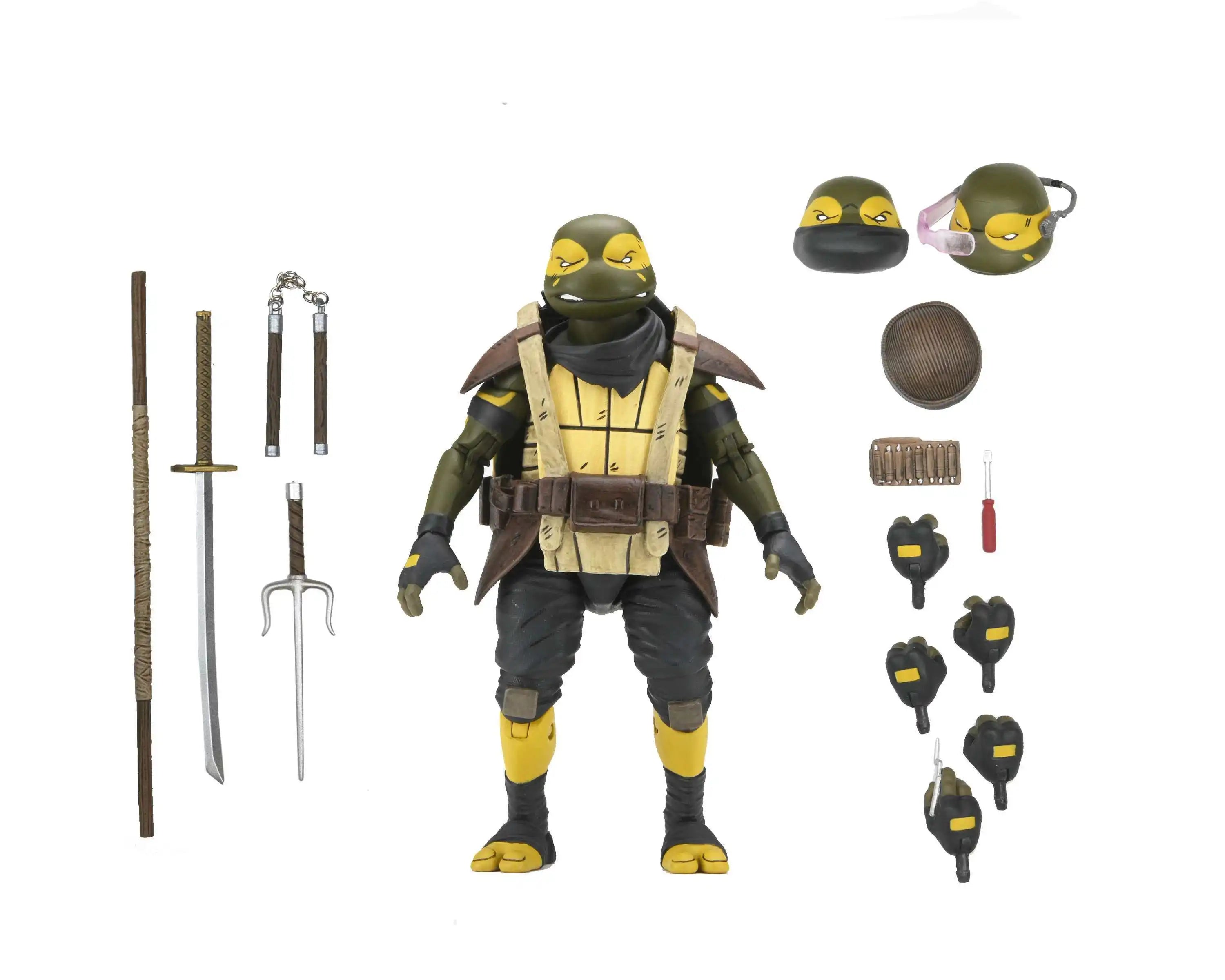 NECA Toys Teenage Mutant Ninja Turtles: The Last Ronin Action Figure Ultimate Moja / Odyn / Uno / Yi Re-Evolution 18cm TMNT Doll