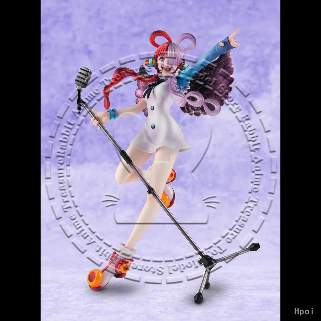 In Stock Original Genuine MegaHouse Red Uta  PVC ABS Anime Statue Figure Model Collectible Gift Decoration Showpiece