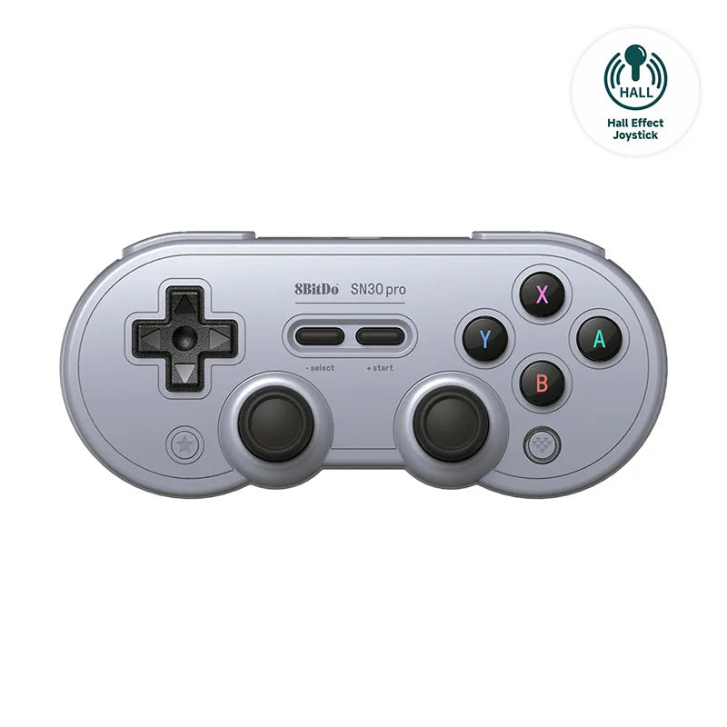 8BitDo SN30 Pro Wireless Bluetooth Gamepad with Hall Effect for Switch 2, 1 , PC, Windows 10, 11, Steam Deck, Android, macOS
