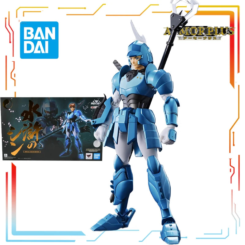 Direct Delivery in Stock BANDAI Original ARMOR PLUS Movable Series Ronin Warriors Anime Figure Model Toys Model Gifts for Boys