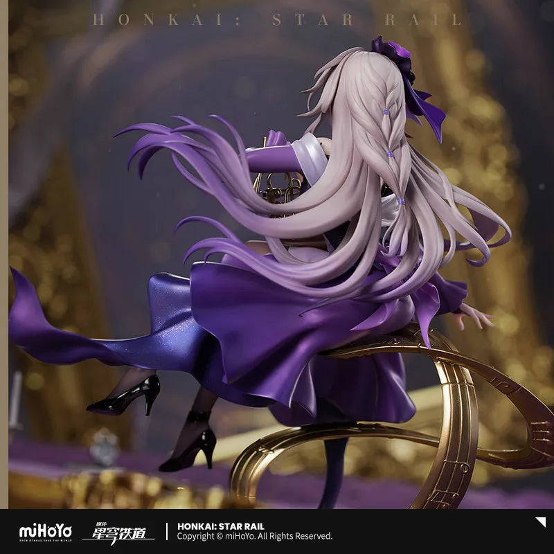Genuine Mihoyo Original Myethos Gift+ Series The Herta: Star Rail Live Ver.Model Toy Collectibles 18.9cm Model Desktop Ornament
