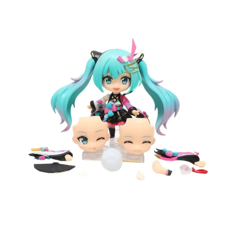 Q Edition 2020 Magic Hatsune Miku Handmade Decoration Summer Chuyin Movable Animation Handmade Model gift
