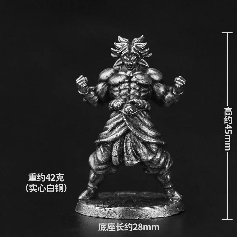 Metal Cupronickel Cartoon Miniature Soldier Model Toys Board Game Anime Peripheral Ornament Accessories Game Piece Figurine Toys