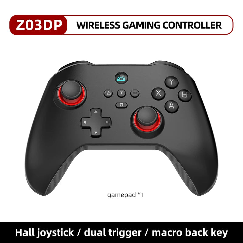 VILCORN PC Gaming Controller FPS Wireless Pro Gamepad For PS4 Switch Android IOS with Micro Motion Hall Trigger Joystick