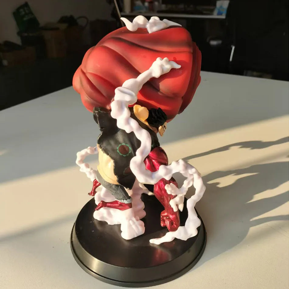 22cm Gear 4 Luffy Statue One Piece GK Figuras Anime One Pieces Model Collectible Action Figure Doll Manga Figurine Gift for Kids