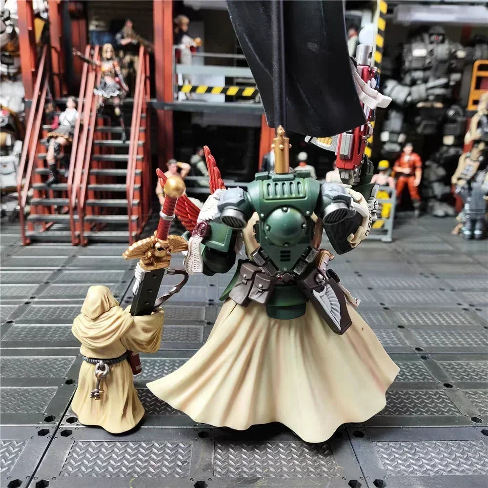 【MT】JOYTOY 1/18 Action Figure Warhammer 40K Dark Angels  Master Azrael Anime Toys Christmas Gift