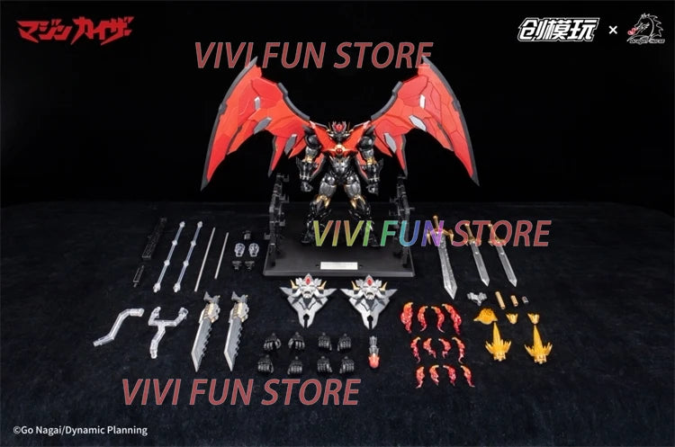 In Stock TRON Model-kit MAZINKAISER  Assemble Movability Model Toys With Alloy skeleton