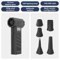 990000RPM Hurricane Dust Blower Wireless Compressed Air Duster High-speed Violent Fan 4-Speed Adjustable Turbo Jet Blower