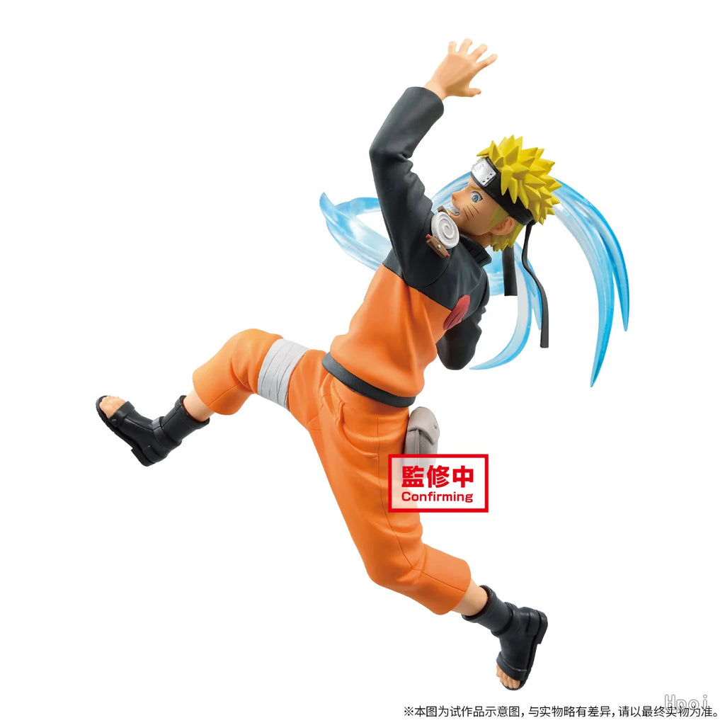 15CM Naruto Shippuden Uchiha Sasuke Figure EFFECTREME Battle Pose Rasengan Scene Model Toy Gift Collection Action Figure PVC