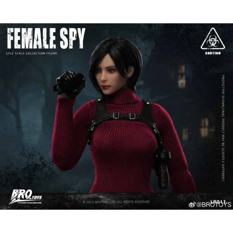 【IN STOCK 】Original BROTOYS 1/12 Female Spy Doll - Aunt Wang - A Very Attractive Figure - Toy Gift Collection