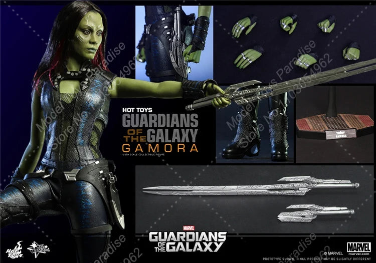 Original Hottoys HT MMS483 MMS259 1/6 Woman Soldier Gamora Marvel Super Hero Full Set 12inch Action Figure Collectible Toys Gift