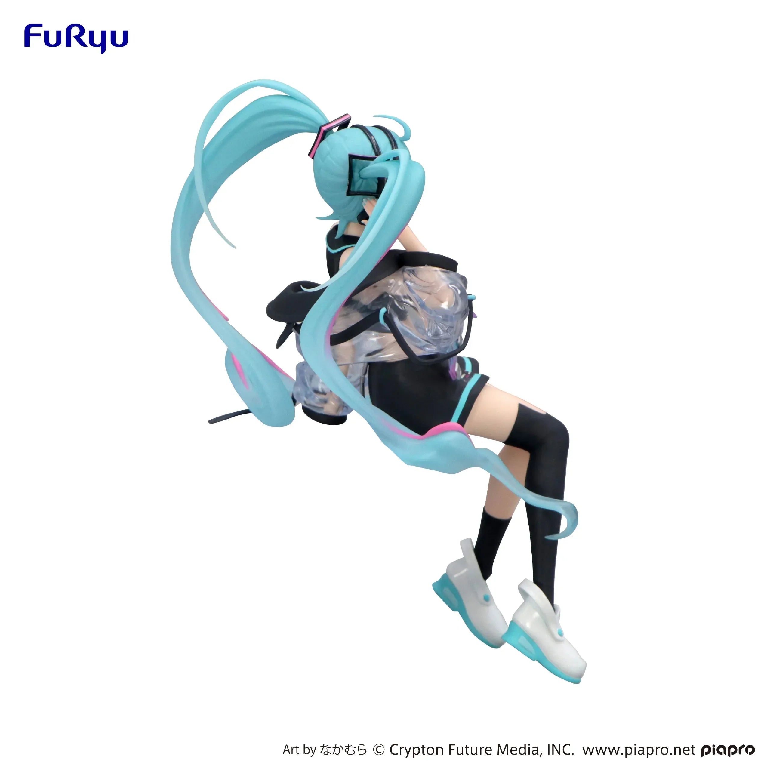 Оригинална фигурка на FuRyu Hatsune Miku Vocaloid, цветна технология, модел, запушалка за юфка, аниме, играчки, PVC модели, колекция, подаръци