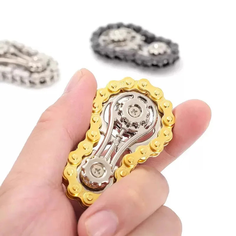 Metall-Fidget-Spinner, Schreibtischspielzeug, Stressabbau-Zahnräder, Handspinner für Erwachsene, Schreibtischdekoration, Wohnkultur, Stressabbau, Entspannung