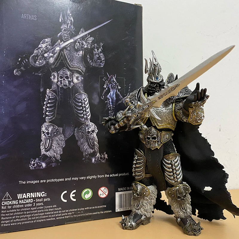 WOW Fall des Lichkönigs Arthas Sylvanas Windrunner Sylvan Archery Queen World Of Warcraft Dota Menethil Actionfigur Spielzeug