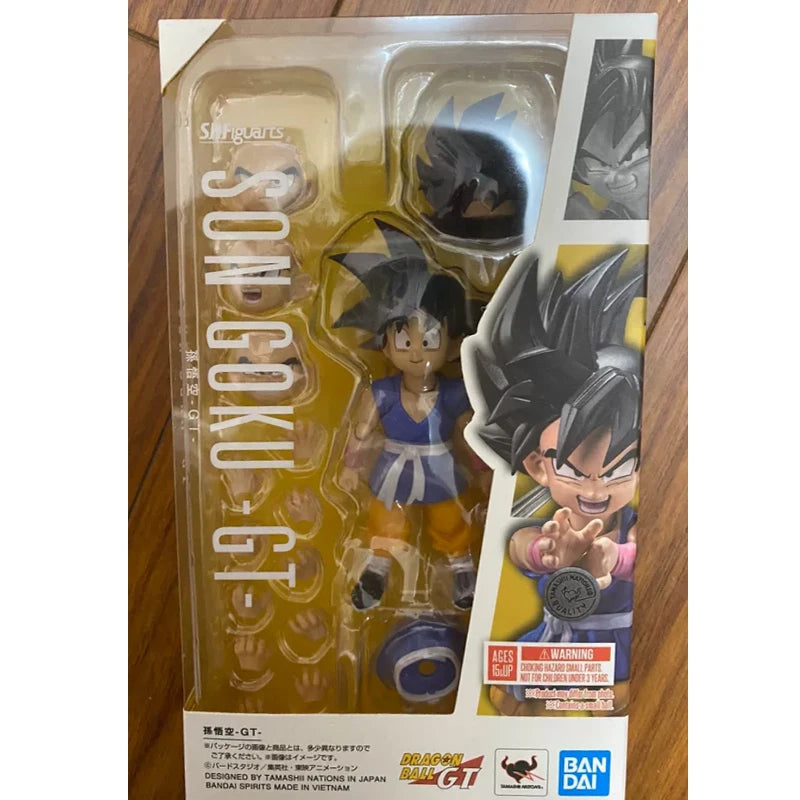 In Stock BANDAI S.H.Figuarts Son Gohan Vegeta Android 16 Frieza Turtle Dodoria Dragon Ball Z Action Figure Collection Gift
