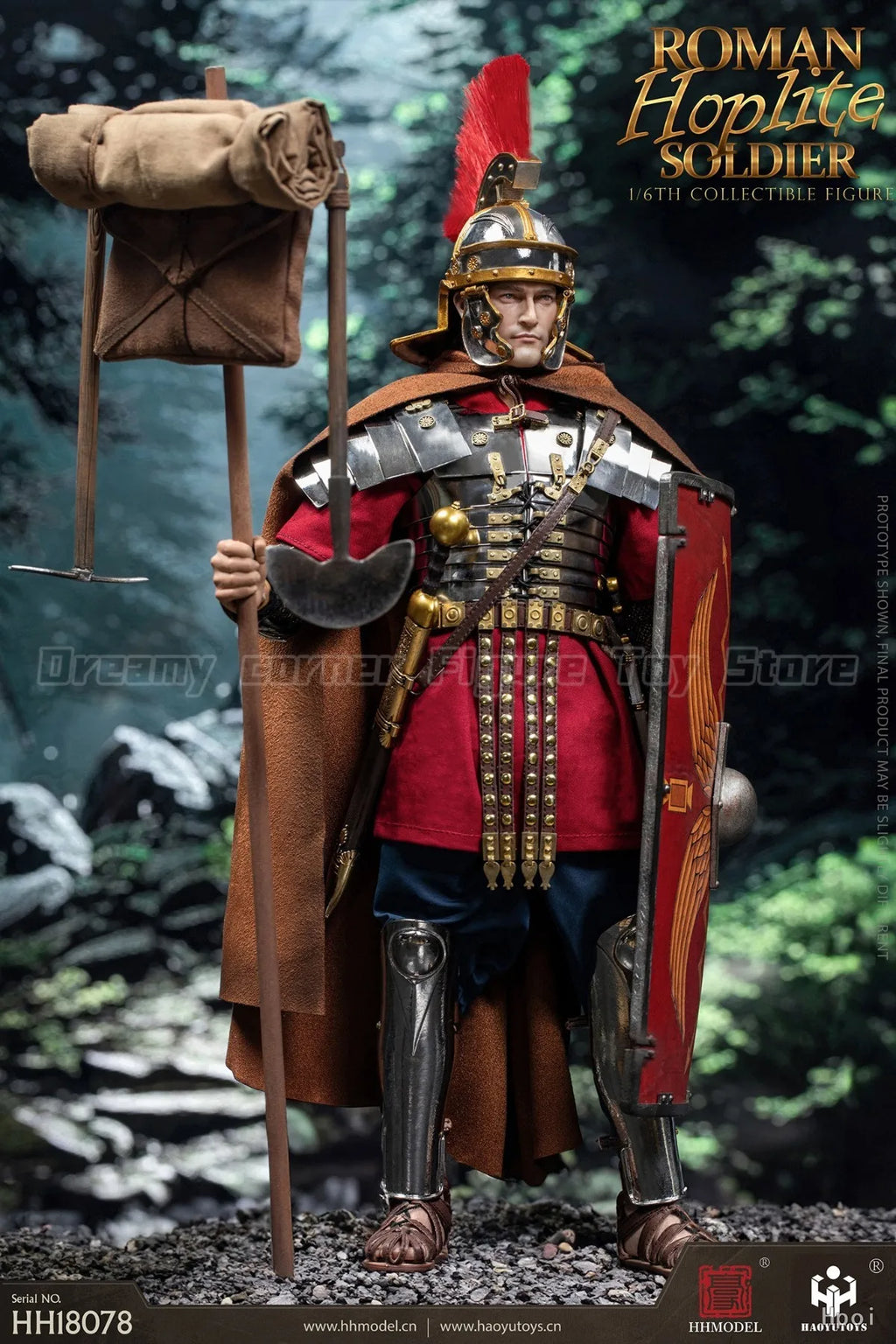 【In Stock】HHMODEL HAOYUTOYS HH18078 Imperial Legion Hoplite Re Plate Making 1/6 Action Figure