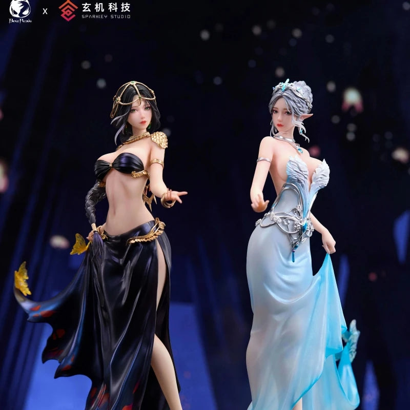 Genuine Bearpanda X Ghost Blade Encounter Ver. 1/6 Hai Qinyan/Aeolian 40cm Action Figures Desktop Decoration Collect Model Gift
