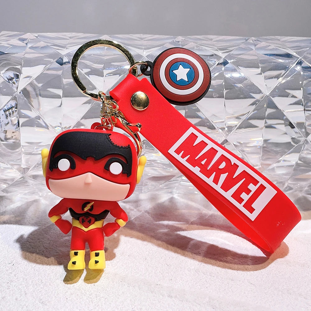 Disney Cartoon Marvel Anime Spider-Man Anhänger Schlüsselanhänger Schlüsselring Autoschlüsselring Handytasche Schmuck zum Aufhängen Kindergeschenke