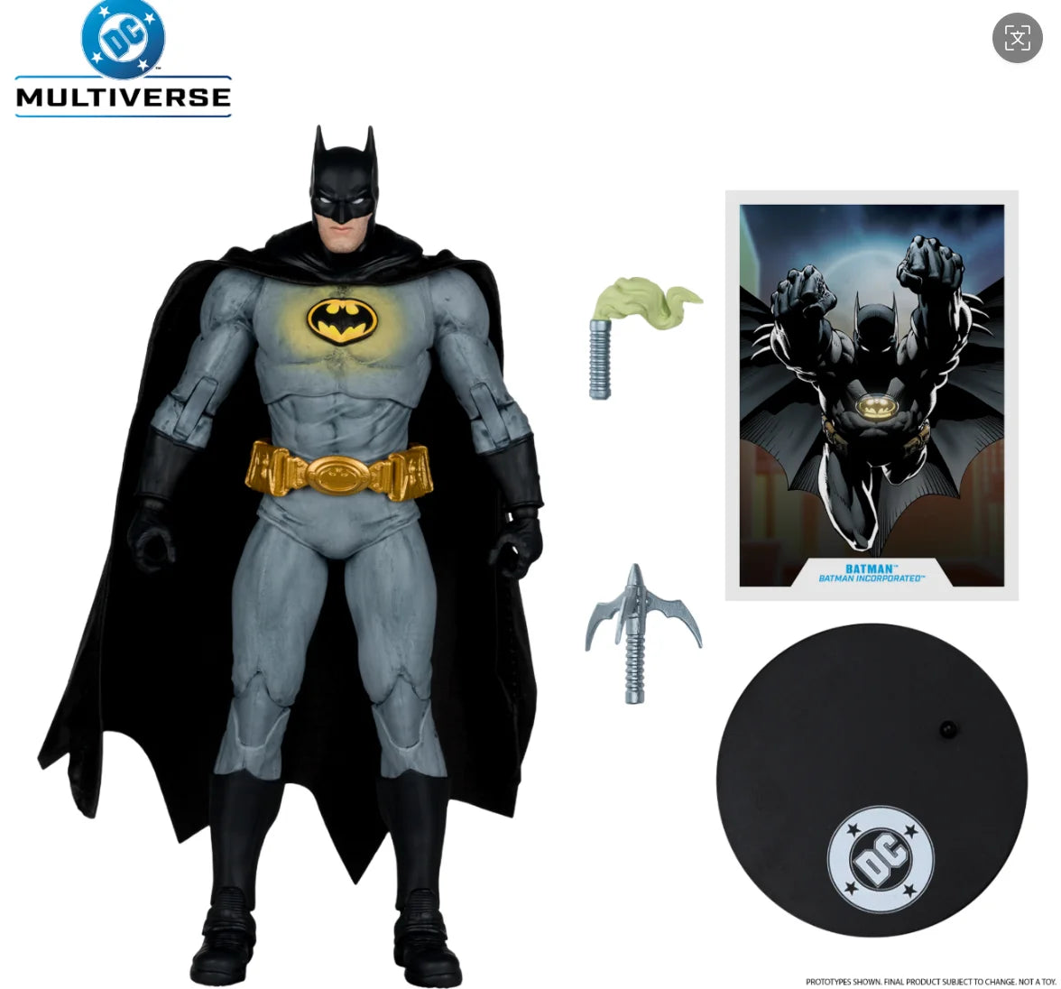 In stock Arkham Asylum Batman Batgirl Monarch Articulated Figure Model Toys 17cm