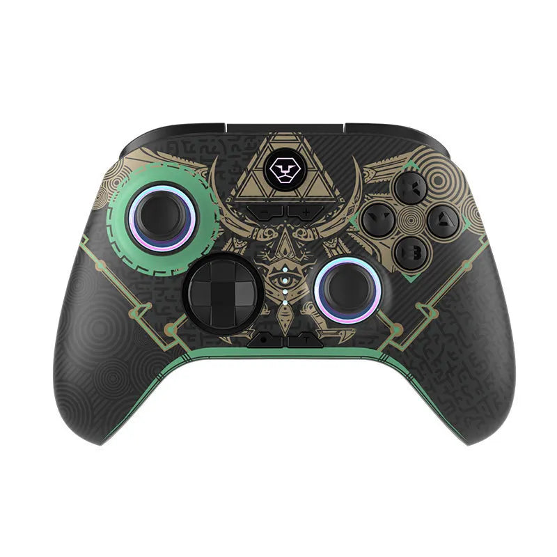 Aolion Gamepad Bluetooth Wired Hall Linear Trigger Vibration Sensation Ultra-Large Capacity Gaming Controller For Esports Player