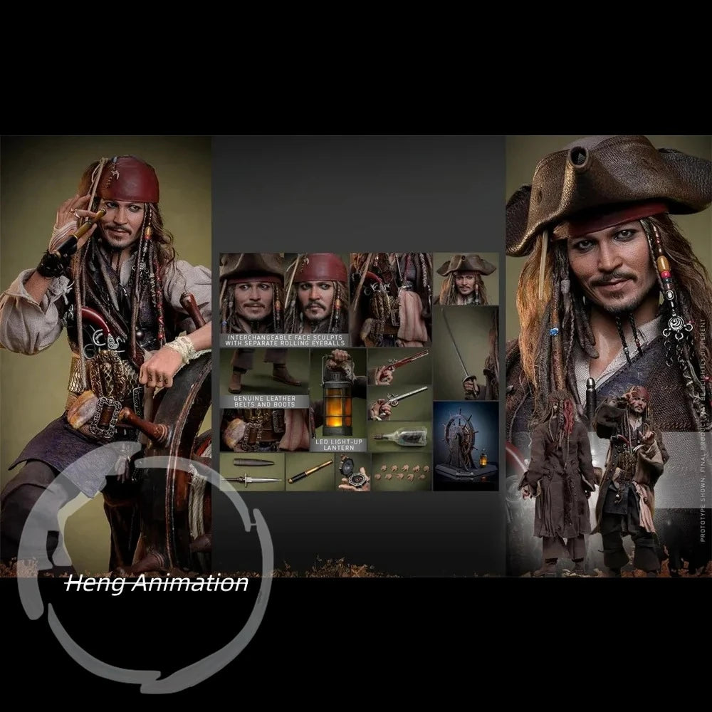 HT  DX37  DX38 DX38AE 1/6 Scale Classic Movie Characters Captain  Full Set for 12inchs Action Figure Model Toys pirate