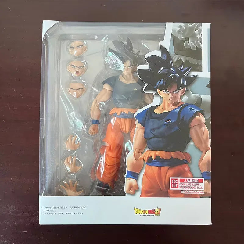 Dragon Ball Figures Super Son Goku Migatte No Goku Kizashi Action Figure Gbz Joint Movable Collection Doll Birthday Gift