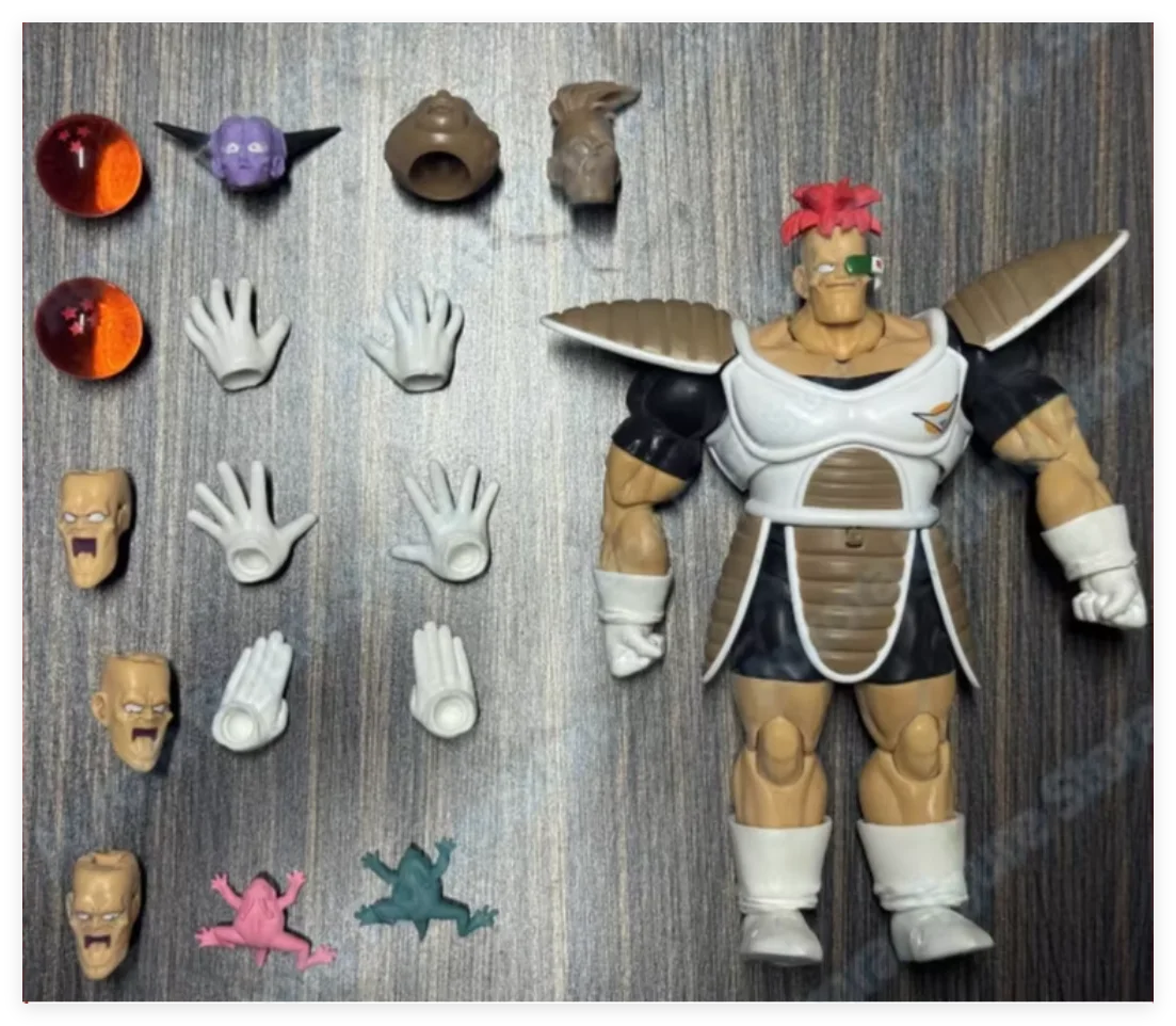 In Stock Wp Model Recoom 1/12 Dragon Ball Z Shf Frieza Force Ginyu Force Recoom Jeice Anime Action Figures Toys Model Pvc