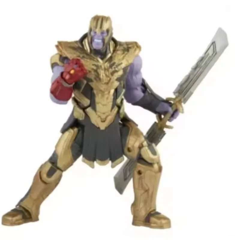 New Original Hasbro Marvel Legends Series The Infinity Saga Iron Man 85 and Thanos Action Figure