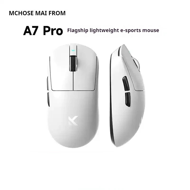 Mchose Ultra A7 Wireless Bluetooth Mouse 3 Mode Esports pro Lightweight Gaming Mouse Paw3395 for Boys Computer Peripherals