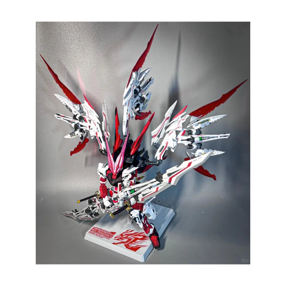 In Stock DABAN 8836 MB Style 1/100 Astray Red Frame Red Dragon Assembly Model Kit MBF-P02 Action Figure Robot Model Toy Gift