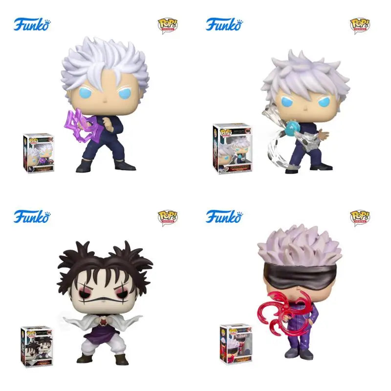 FUNKO POP Original Classic Cartoon Anime Spell Battle Season one Five insights Toys Figures Collection Model Toy birthday Gifts