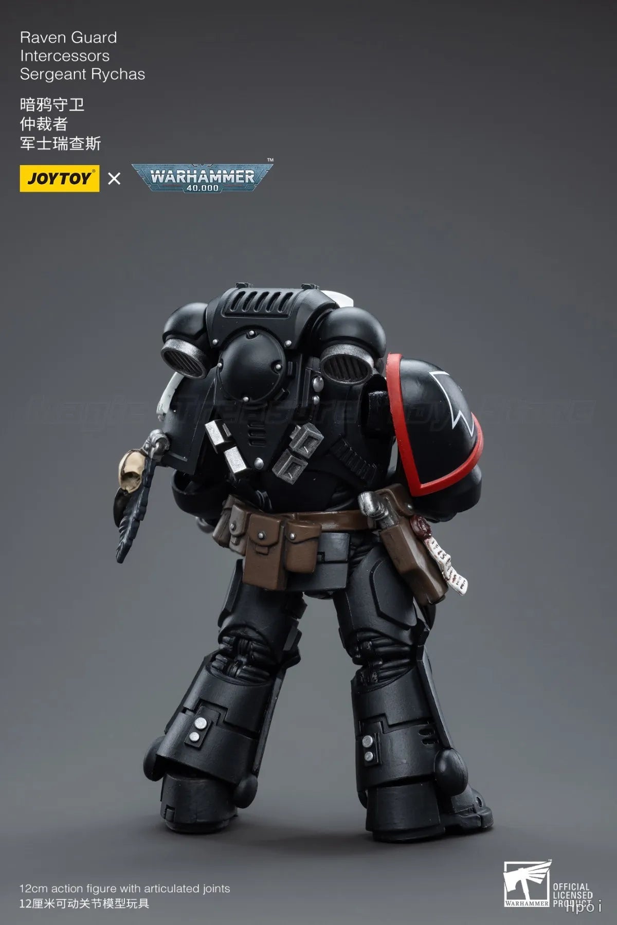 【In Stock 】JOYTOY Warhammer 40K Raven Guard Intercessors Sergeant Rychas Figures Anime Toys 1/18 Action Figure