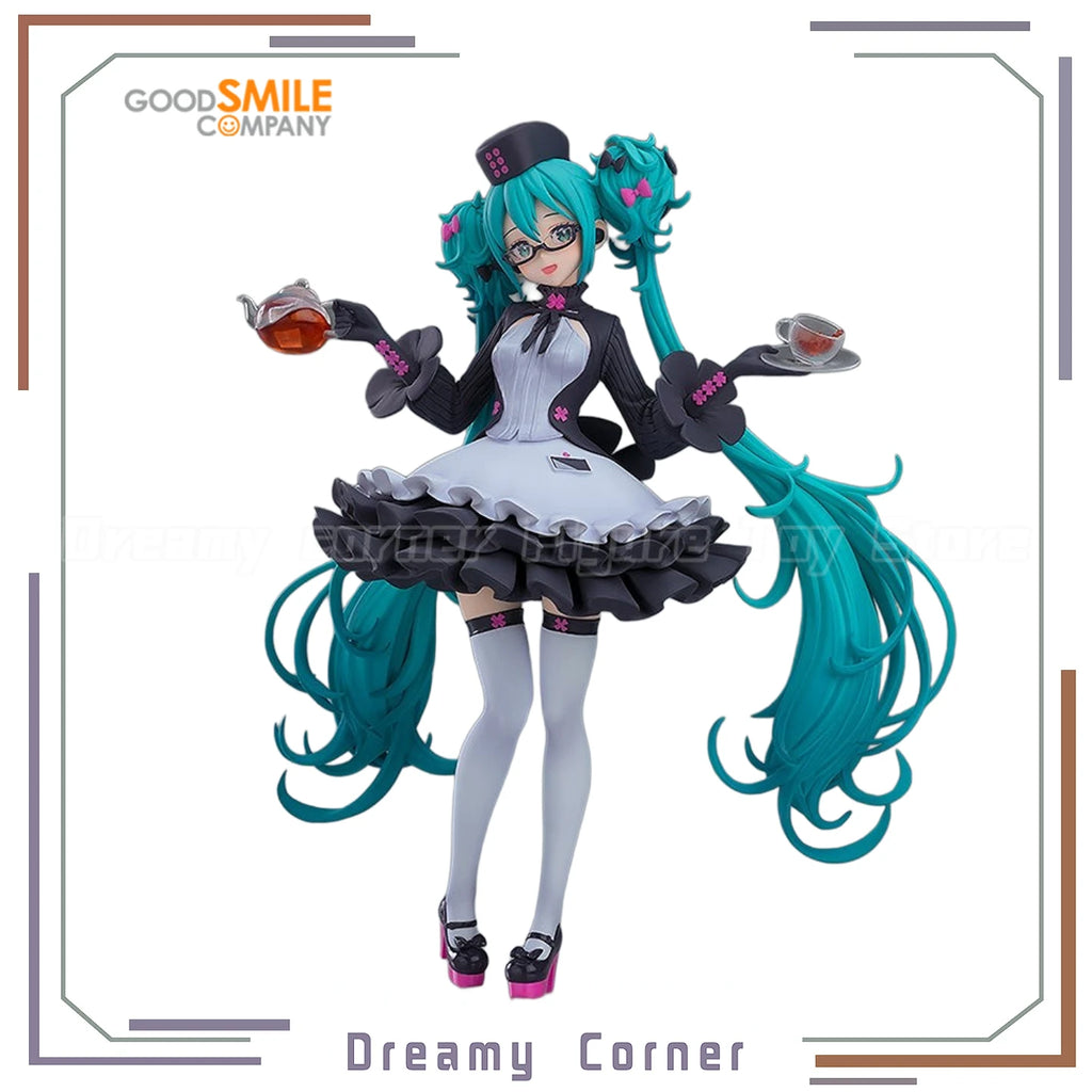 【In Stock】Original GSC PUP Piapro Characters Hatsune Miku Glasses Cafe Ver Figure Toy Model Collection