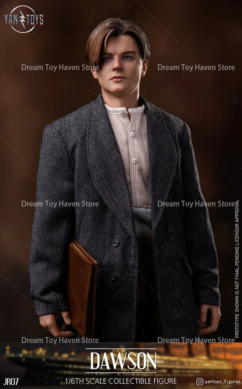 YANTOYS JR07 1/6 Scale Men Soldier Jack Leonardo Handsome Ship Prince Full Set 12Inch Action Figure Model