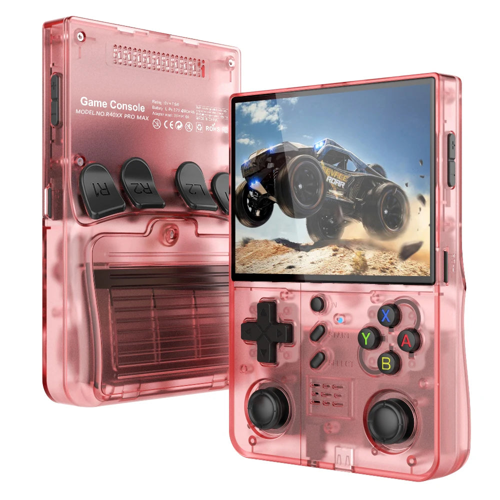 BOYHOM R40XXPROMAX Retro Handheld with ARKOS2.0, 4.2" HD IPS Screen, 4500mAh, WiFi - Portable Classic Gaming Best Gift