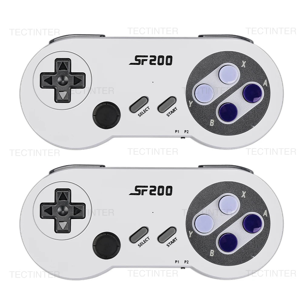 2PC Video Game Console Controller for SF2000/SF900/SG800 Portable Handheld Game Player 3D Rocker Wireless Gamepad Dual Joysitck