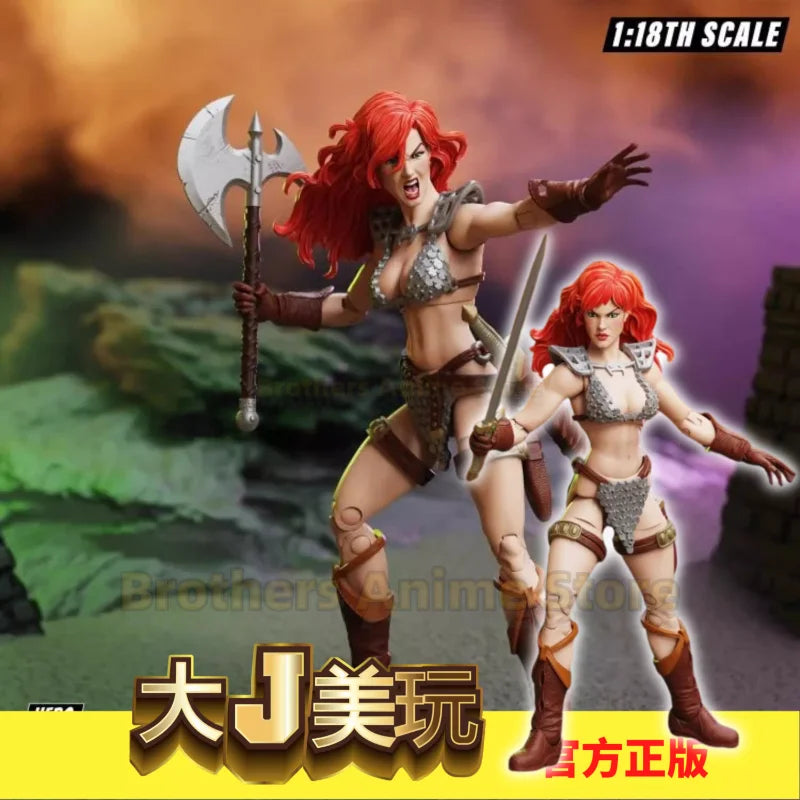 In stock Boss Strike 1/18 Deluxe Edition Red Sonia Action Doll Toy Collection Gift