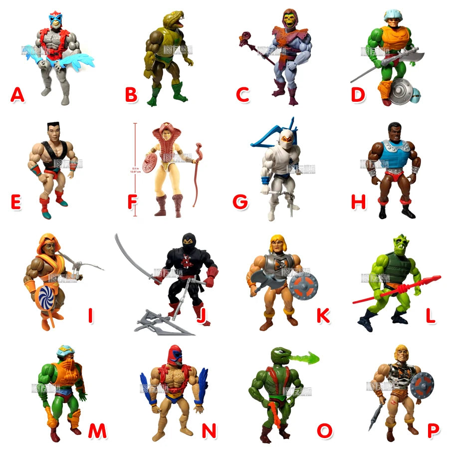 1.0 He-Man Vintage Series 5.5 Inch Skeleton King Fairy Guardian Snake Tribe Action Figure Collectible Toy For Kids And Fans