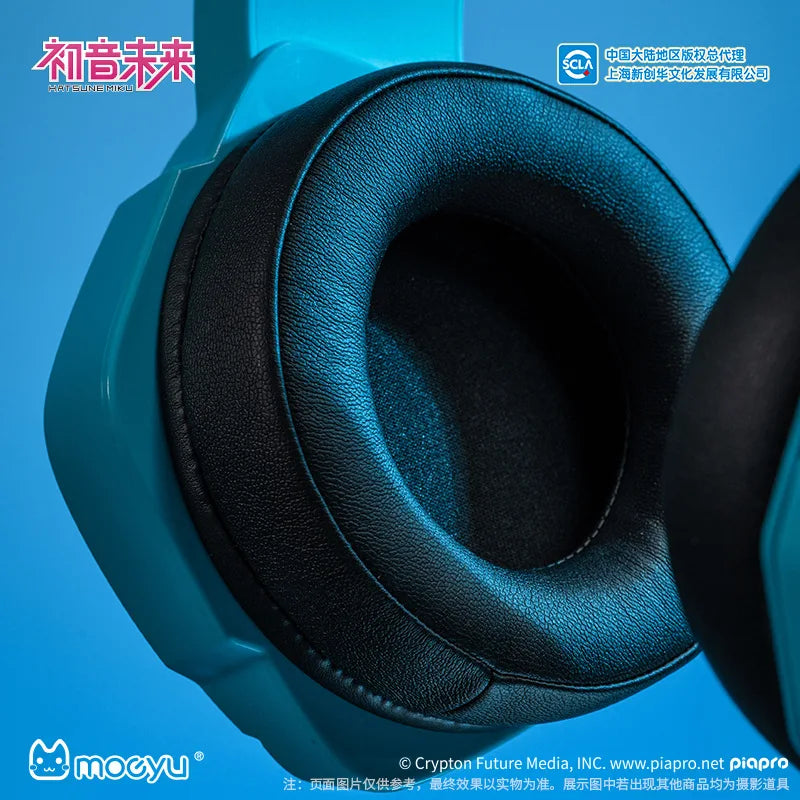New Anime Hatsune Miku Heart Of Esports Series Figure Wired and wireless Esports headphone game earphone Gifts