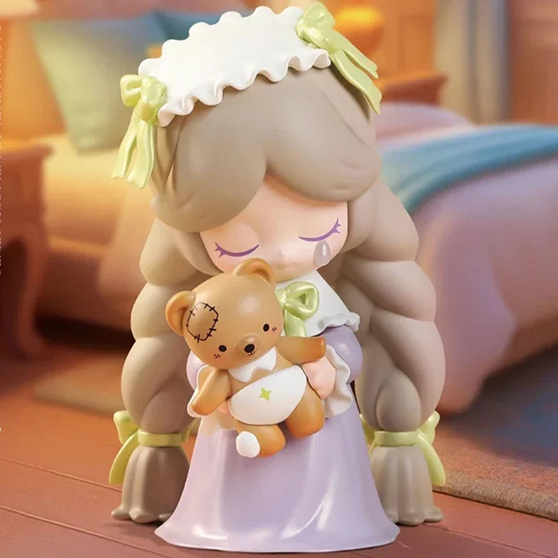52TOYS Laplly Винтидж Memory Series Blind Box Toys Kawaii Anime Фигурка Caixa Caja Изненада Мистериозна Кутия Кукли Момичета Подарък